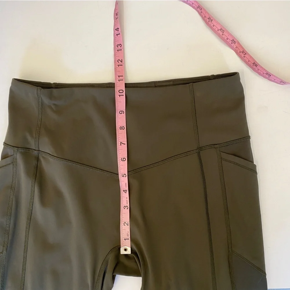 Lululemon || All The Right Places Crop 23” Sage Green 10‎